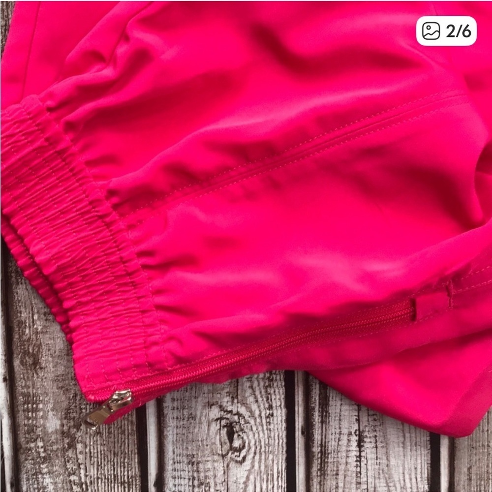 Lauren Ralph Lauren Active pink joggers size 6 - Picture 2 of 6